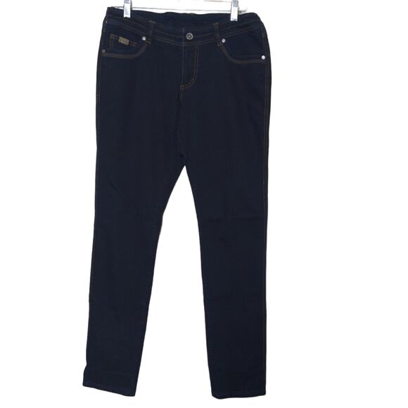 KUHL Blue Danzr Jeans Skinny Stretch 6201 - Size 12 Reg - Picture 1 of 15